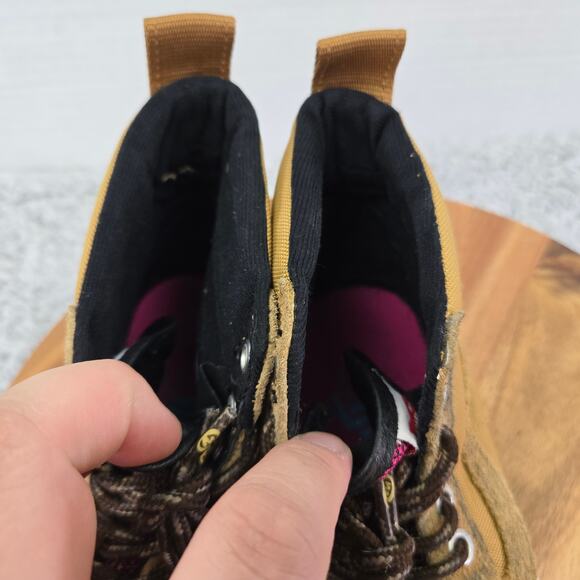 Vans Sk8-Hi MTE Tan Brown Suede Leather Performance Athletic Sneakers Womens 8 - Picture 12 of 13